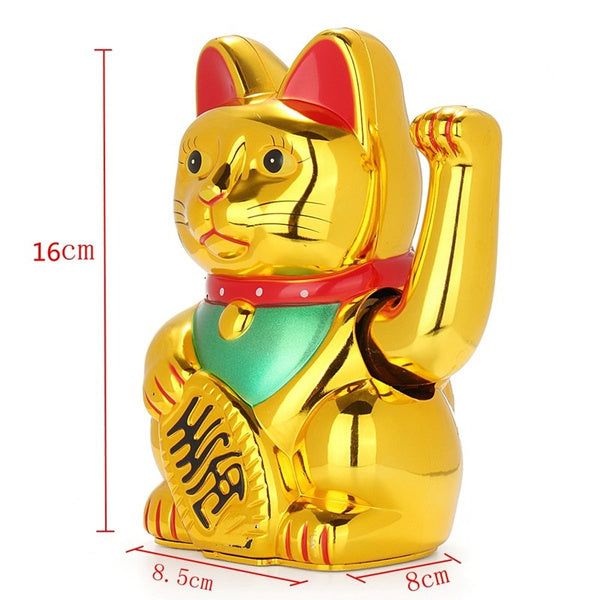 candytoys.ch Gold Feng Shui Maneki Neko Winke Katze Gross candytoys.ch Switzerland