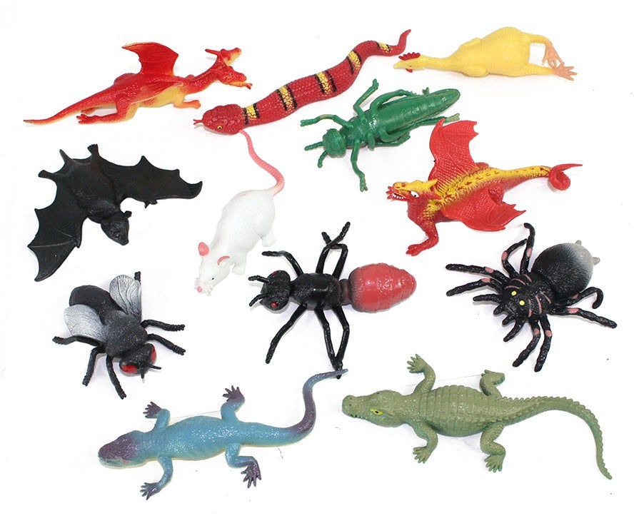 candytoys.ch Gummitiere Stretchtiere 12 fach sortiert, ca 6,5-13cm candytoys.ch Switzerland