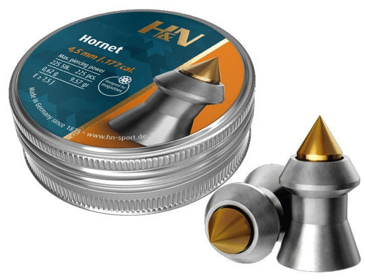 candytoys.ch H&N Hornet Diabolo 4,50 mm Preis für 1 Dose a 225 Stück candytoys.ch Switzerland