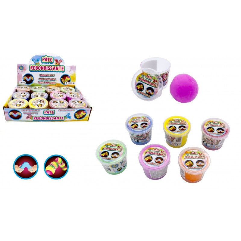 candytoys.ch Hüpfknete ca 40 gramm 6 Farben sortiert candytoys.ch Switzerland