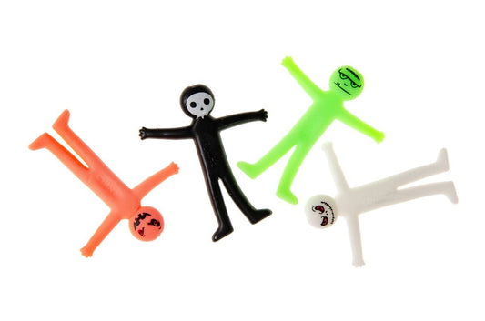 candytoys.ch Halloween-Figur mit lächelndem Gesicht – ca. 5,3 × 4,6 cm - 1 Stück