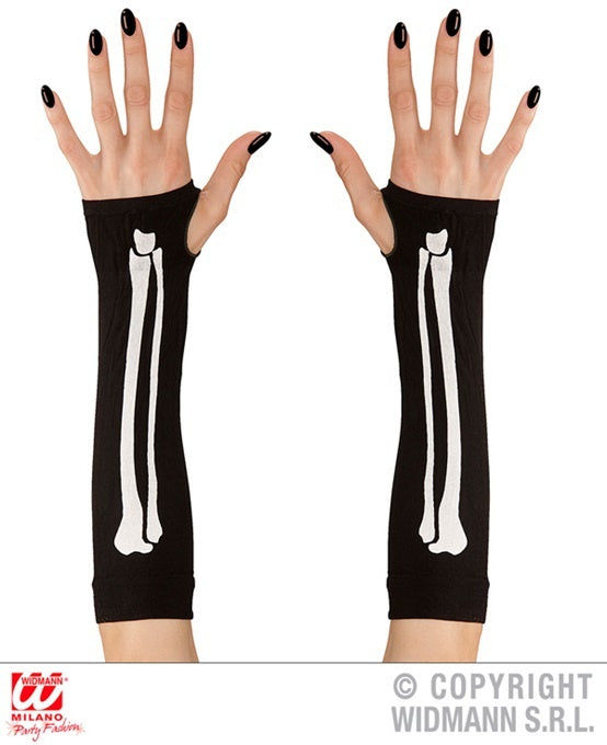 candytoys.ch Handschuhe fingerlos Stulpen Skelettmotiv candytoys.ch Switzerland