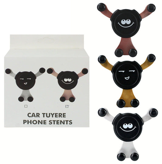 candytoys.ch Handyhalter 2-fach und 4-farbig sortiert einsetzbar in Autolüftung in Box 11,5x10x5 cm candytoys.ch Switzerland
