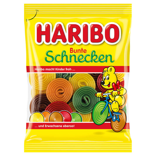 candytoys.ch Haribo Bunte Schnecken 160g candytoys.ch Switzerland