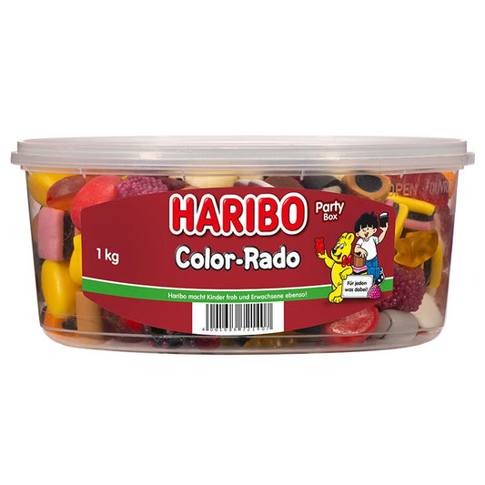 candytoys.ch Haribo Color-Rado 1kg in der Dose candytoys.ch Switzerland