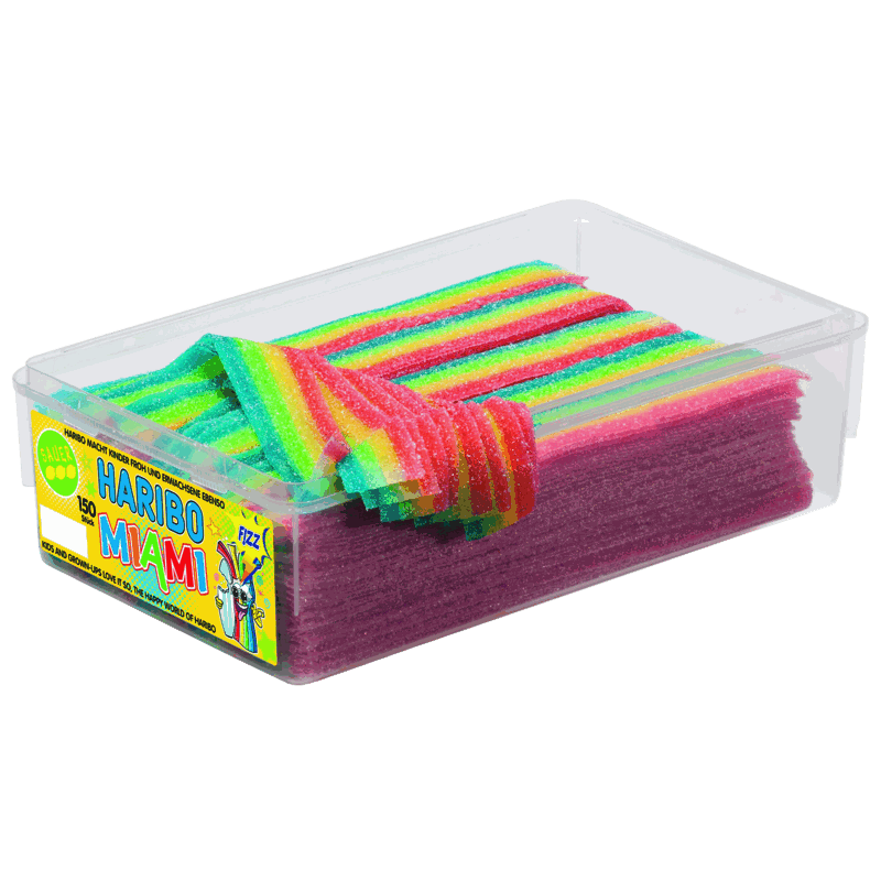 candytoys.ch Haribo  Miami  150 Stück in der Dose candytoys.ch Switzerland