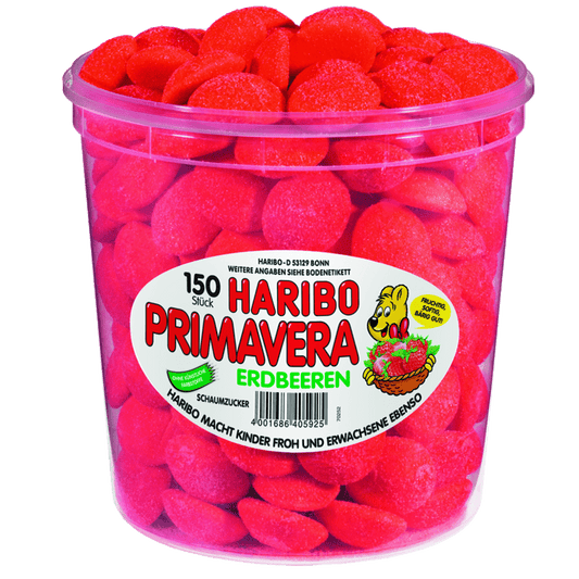 candytoys.ch Haribo  Primavera  150 Stück in der Dose candytoys.ch Switzerland