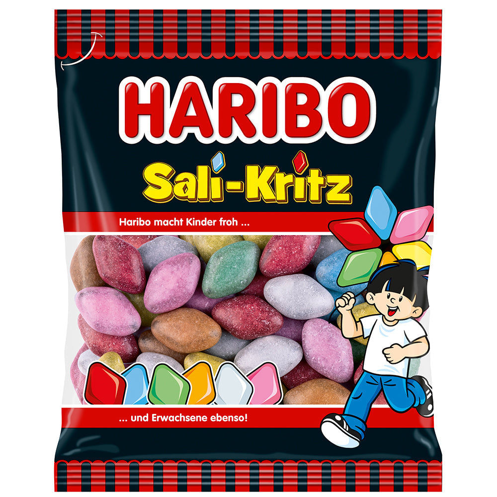 candytoys.ch Haribo Sali-Kritz, Lakritz, 1 Beutel zu 160g