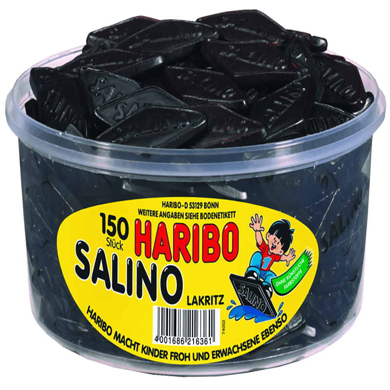 candytoys.ch Haribo  Salino  150 Stück in der Dose candytoys.ch Switzerland
