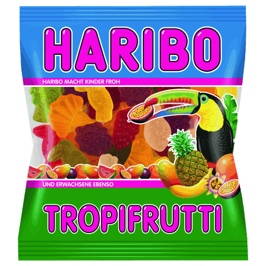 candytoys.ch Haribo  Tropifrutti  30x100g im Karton candytoys.ch Switzerland