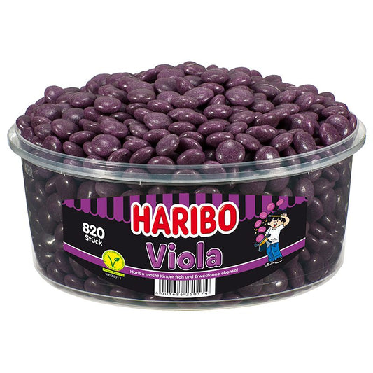 candytoys.ch Haribo Viola 820 Stück in der Dose candytoys.ch Switzerland