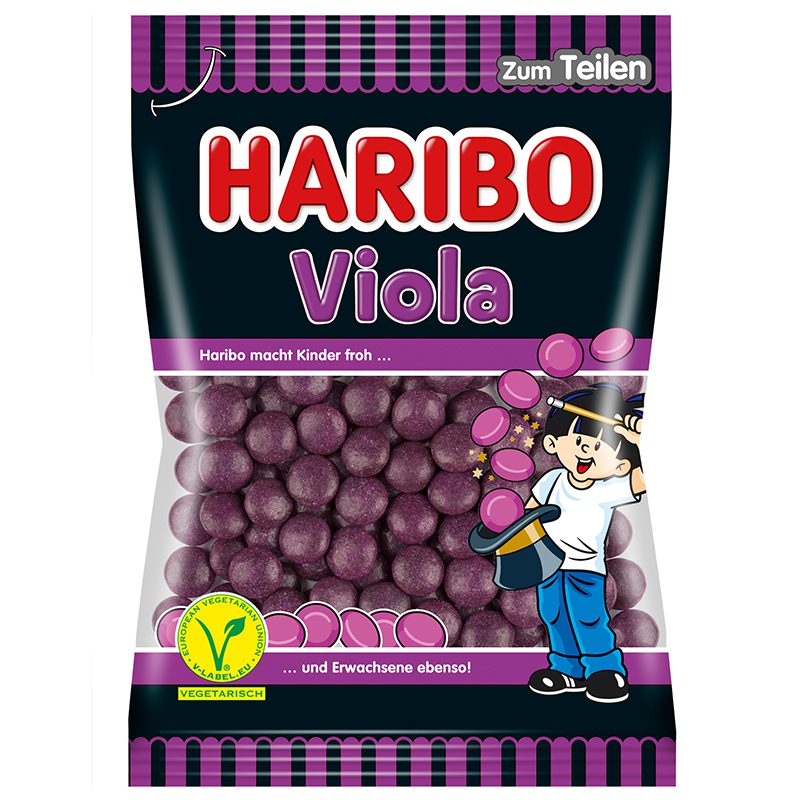 candytoys.ch Haribo Viola Lakritz 125 g candytoys.ch Switzerland