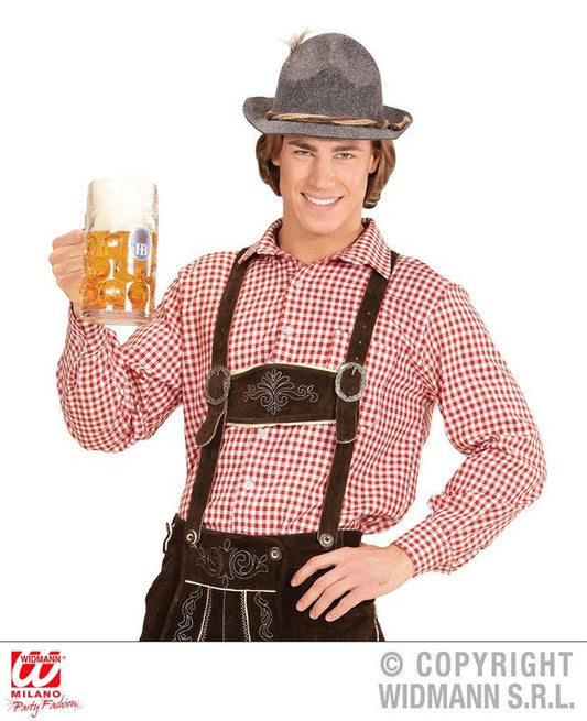 candytoys.ch Hemd rot-weiß kariert Größe L candytoys.ch Switzerland