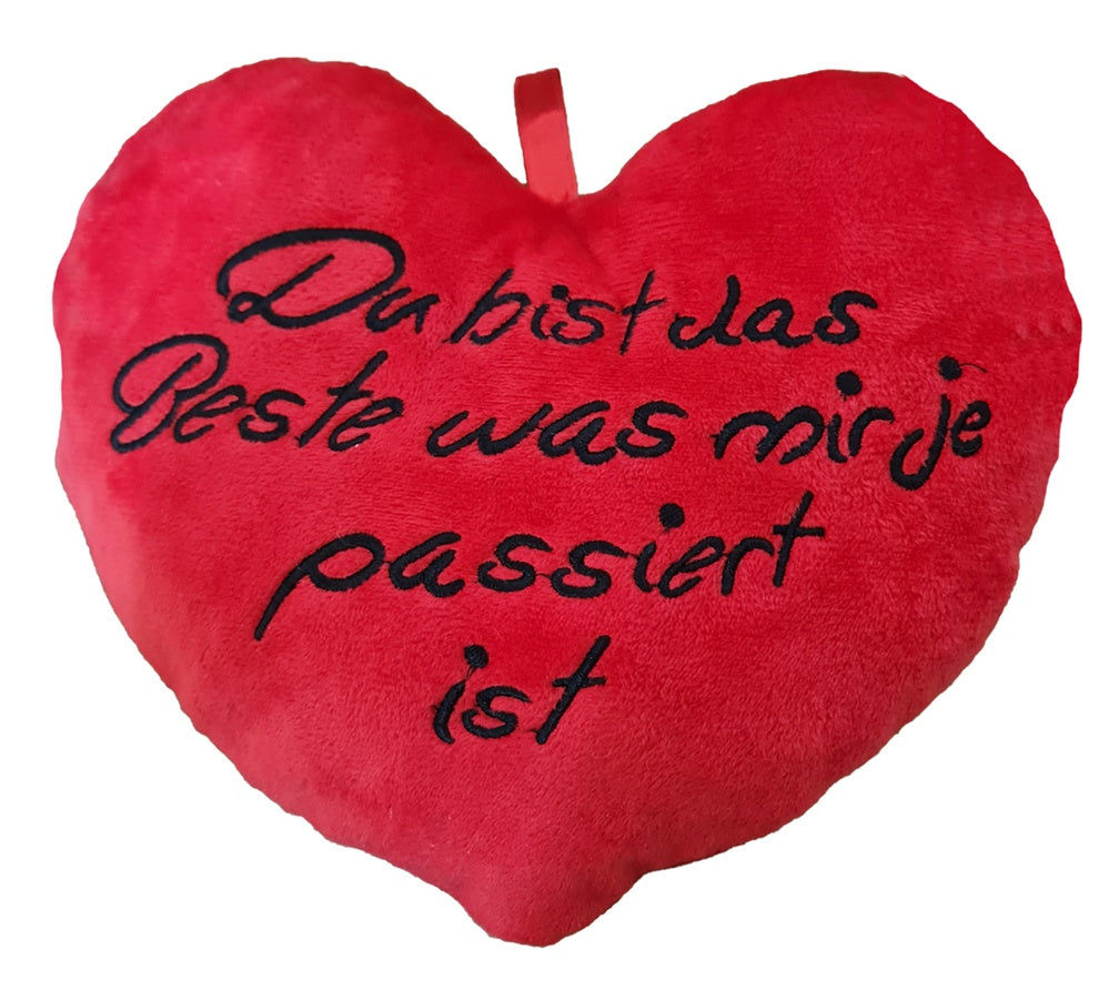 candytoys.ch Herz 'Du bist das Beste was mir je passiert ist' ca 23x22cm candytoys.ch Switzerland