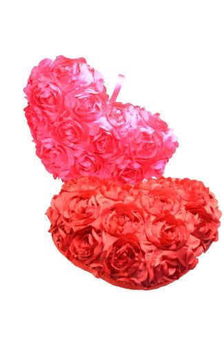 candytoys.ch Herz mit Satinrosen rot und pink sortiert ca 35 cm candytoys.ch Switzerland