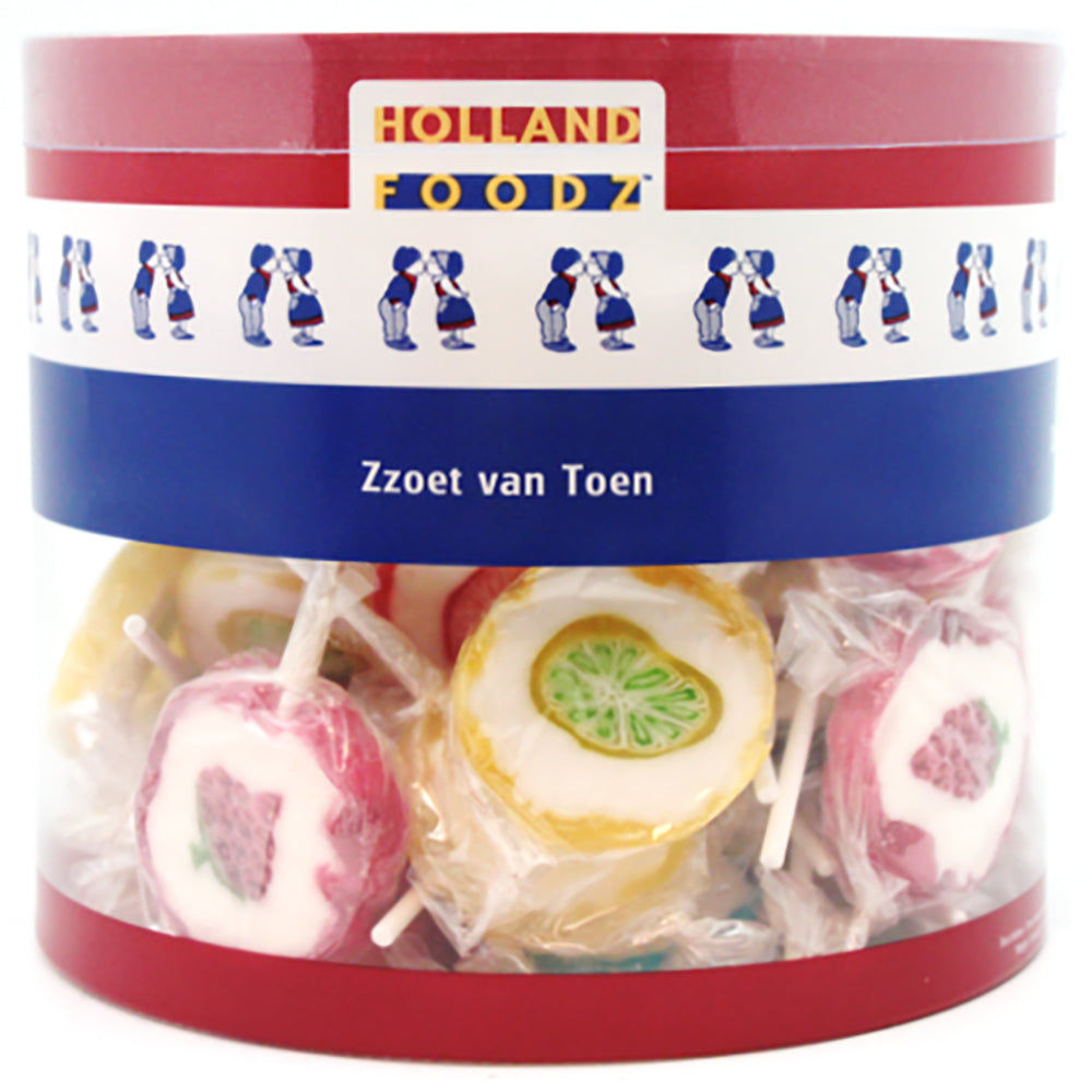 candytoys.ch Holland Foodz Rocks Lolly 60 Stück in der Dose candytoys.ch Switzerland