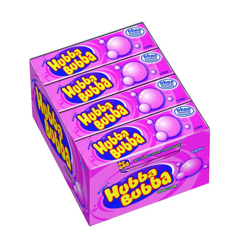 candytoys.ch Hubba Bubba  Fancy Fruit  20×5 Streifen candytoys.ch Switzerland