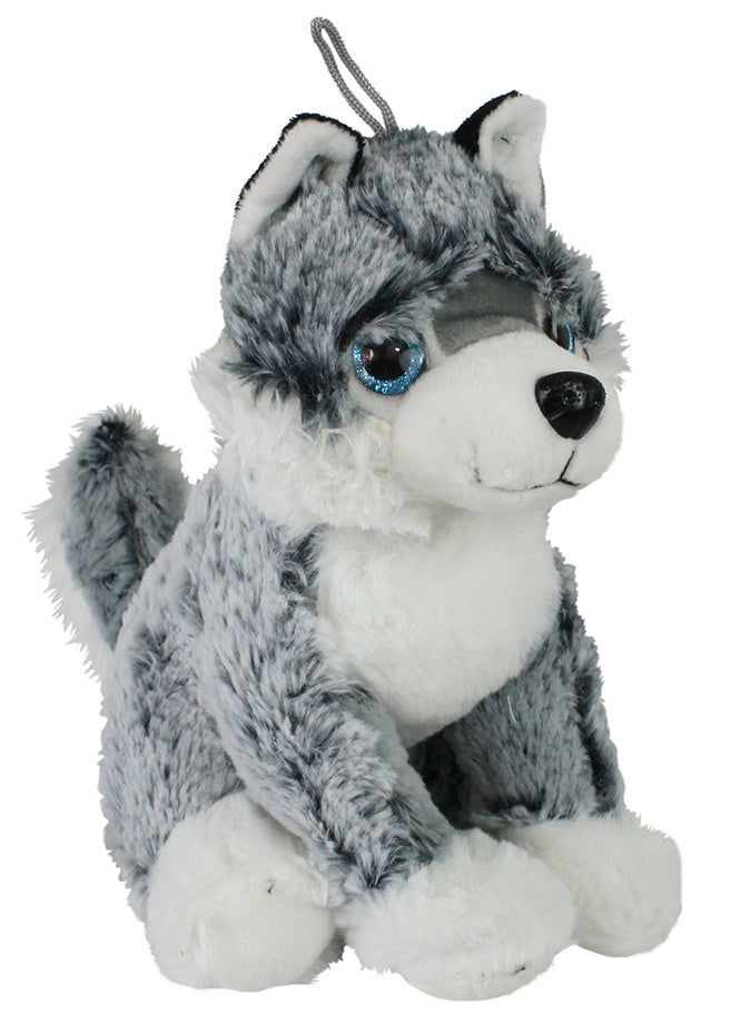 candytoys.ch Husky Hund mit Glitzeraugen ca 26cm candytoys.ch Switzerland