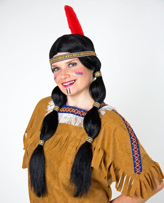 candytoys.ch Indianer/in: Zopfperücke schwarz candytoys.ch Switzerland