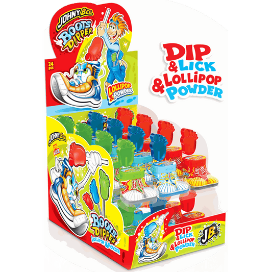 candytoys.ch Johny Bee Boots Dipper 24 Stück im Karton candytoys.ch Switzerland