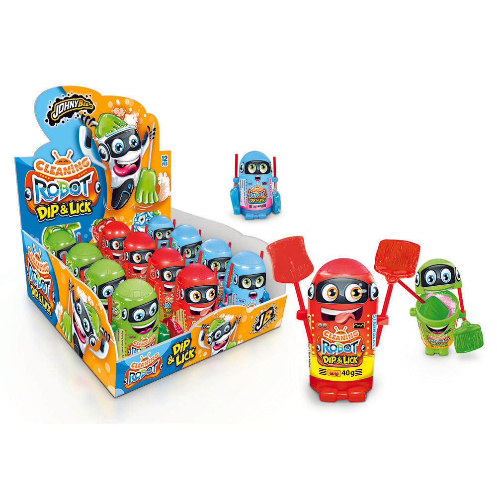 candytoys.ch Johny Bee Cleaning Robots 12 Stück im Karton candytoys.ch Switzerland