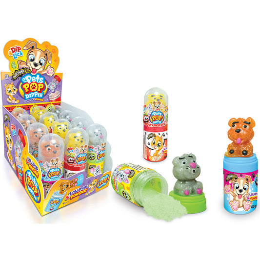 candytoys.ch Johny Bee Pets Pop Dipper 12 Stück im Karton candytoys.ch Switzerland
