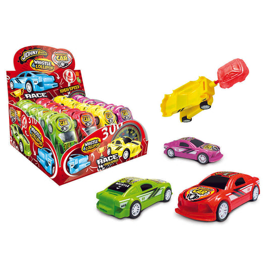candytoys.ch Johny Bee Whistle Car Pop 24 Stück im Karton candytoys.ch Switzerland