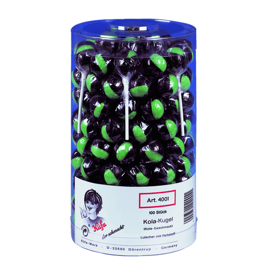 candytoys.ch Küfa  Kola Kugel  100 Stück in der Dose candytoys.ch Switzerland