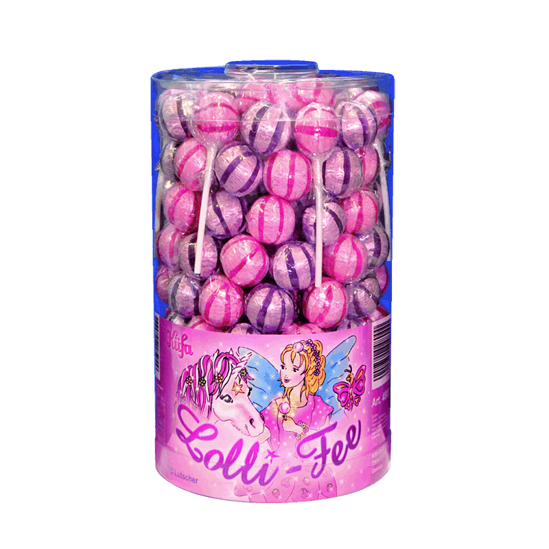 candytoys.ch Küfa  Lolli- Fee  100 Stück in der Dose candytoys.ch Switzerland