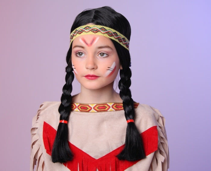 candytoys.ch Kd.-Indianerin: Zopfperücke, schwarz candytoys.ch Switzerland
