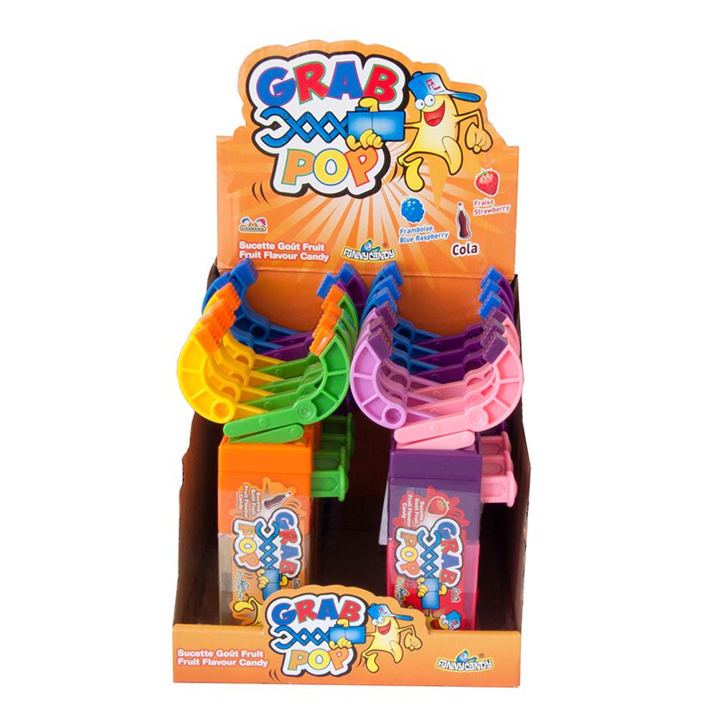 candytoys.ch Kidsmania  Grab Pop  12 Stück im Karton candytoys.ch Switzerland