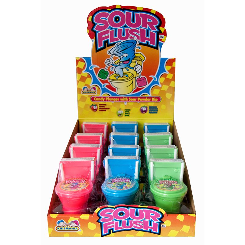 candytoys.ch Kidsmania  Sour Flush  12 Stück in Karton candytoys.ch Switzerland