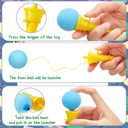 candytoys.ch Kleines Eiscreme-Auswurfspielzeug 10 cm/3,94 Zoll