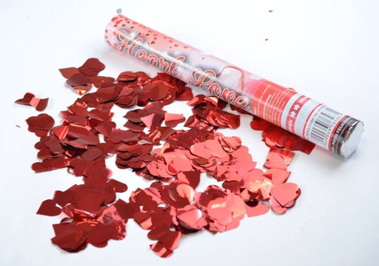 candytoys.ch Konfetti Rote Glitzer-Herzen Streu Deko ca 40cm candytoys.ch Switzerland