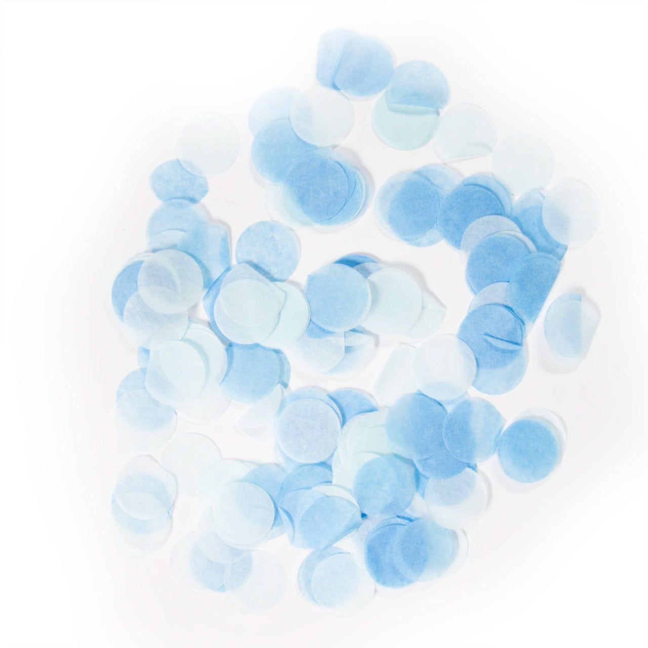 candytoys.ch Konfetti XXL hellblau ca 14 gramm, Durchmesser ca 2,5cm candytoys.ch Switzerland