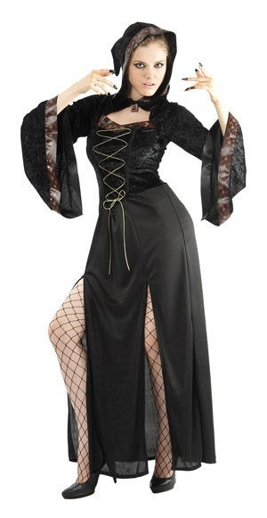 candytoys.ch Kostüm - Gothic Maid Größe M Kleid mit Kapuze candytoys.ch Switzerland