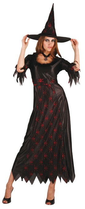 candytoys.ch Kostüm - Hexenkostüm 'Skull' Totenkopf Größe M Kleid, Hut candytoys.ch Switzerland
