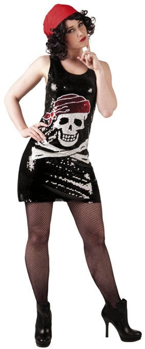 candytoys.ch Kostüm - Kleid luxe Dazzle Skull - Größe M candytoys.ch Switzerland