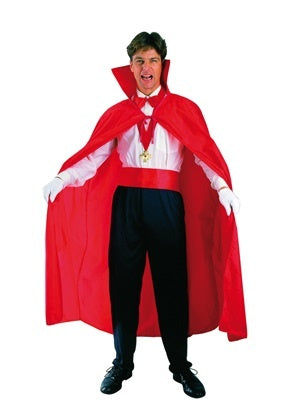 candytoys.ch Kostüm Vampir Cape rot ca. 120 cm Größe M/L candytoys.ch Switzerland