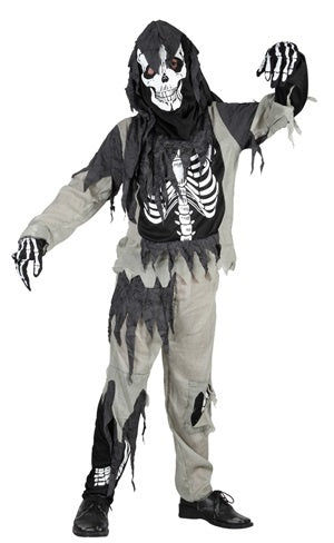 candytoys.ch Kostüm - Zombieskelett superluxe für Kinder ca 7-9 Jahre candytoys.ch Switzerland