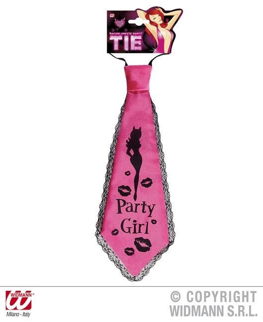 candytoys.ch Krawatte Party Girl aus Satin mit Spitze candytoys.ch Switzerland
