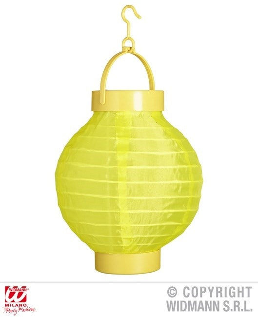 candytoys.ch Lampion gelb mit 2 weissen LED Lichtern ca 15 cm 15 cm candytoys.ch Switzerland
