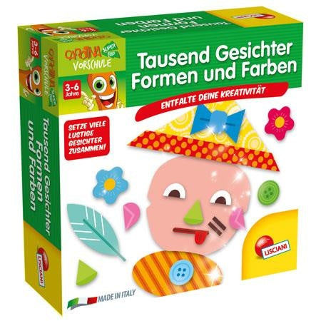candytoys.ch Lisciani - Lernspiel , Tausend Gesichter und Formen candytoys.ch Switzerland