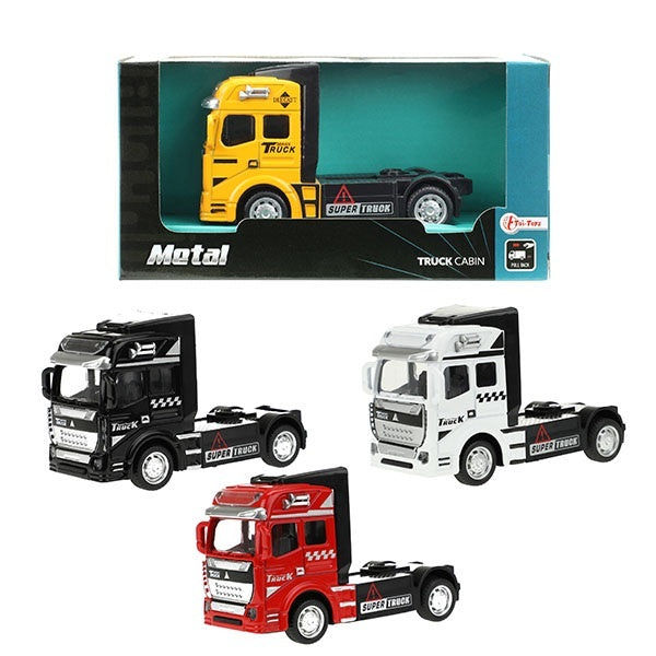 candytoys.ch LKW Truck Metall mit Rückzug 4 farbig sortiert ca 12cm candytoys.ch Switzerland