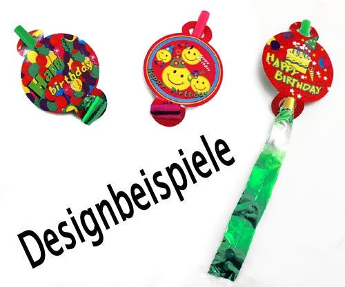 candytoys.ch Luftrüssel HAPPY BIRTHDAY sortiert ca 12 cm teilweise mit Geräusch candytoys.ch Switzerland