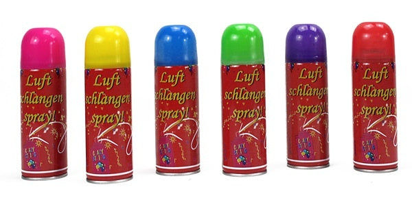 candytoys.ch Luftschlangenspray Dosengröße ca 250 ml TOP Artikel !! candytoys.ch Switzerland