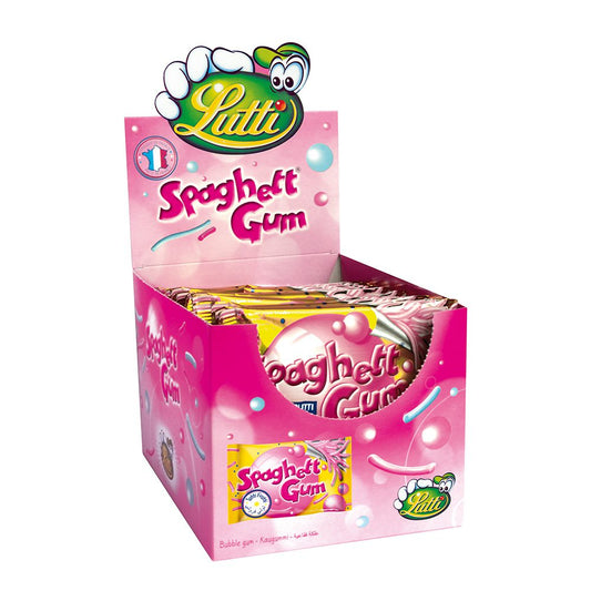 candytoys.ch Lutti  Spaghetti Gum Tutti  24 Stück im Karton candytoys.ch Switzerland