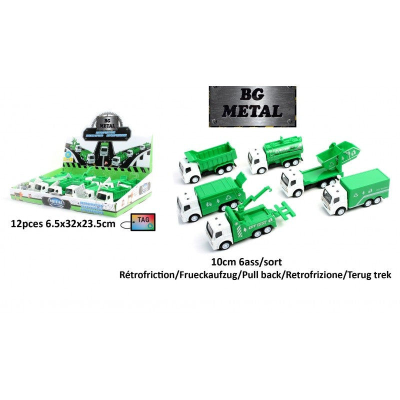candytoys.ch Müll LKW Metall 6-fach sortiert ca 10 cm candytoys.ch Switzerland
