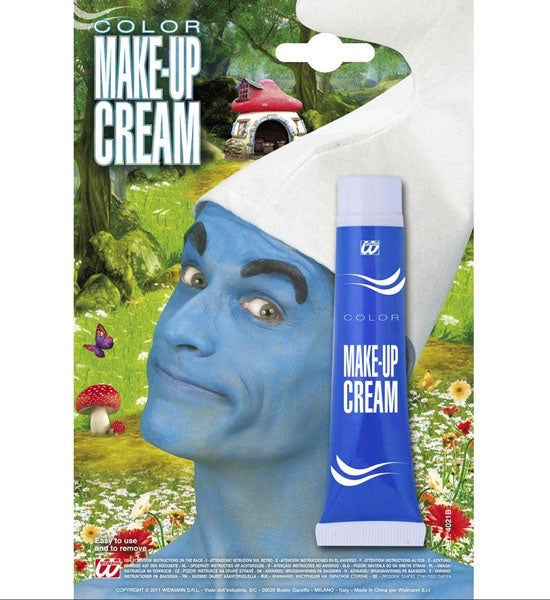 candytoys.ch Make-up in Tube blau 28ml auf Karte ca 19,5x13cm candytoys.ch Switzerland