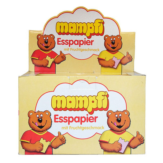 candytoys.ch Mampfi  Esspapier bunt  200 Stück im Karton candytoys.ch Switzerland